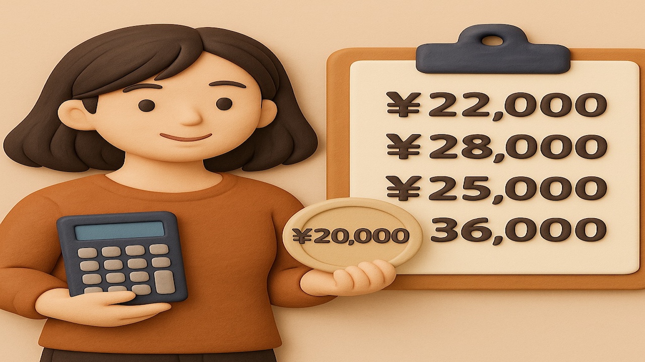 ピンサロの実際の給料例を紹介する図。勤務日数やバック率による収入の違いをわかりやすくまとめている画像